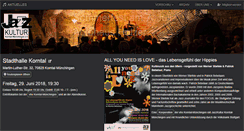 Desktop Screenshot of jazzkultur.com